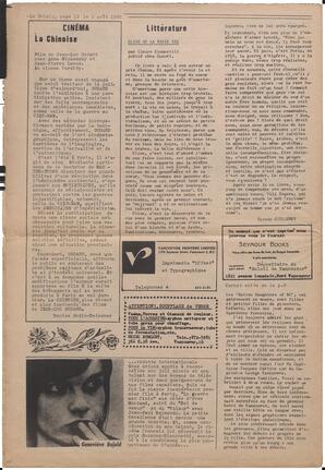 Le Soleil de Vancouver, August 2, 1968, page 12