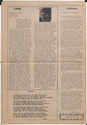 Le Soleil de Vancouver, July 26, 1968, page 12