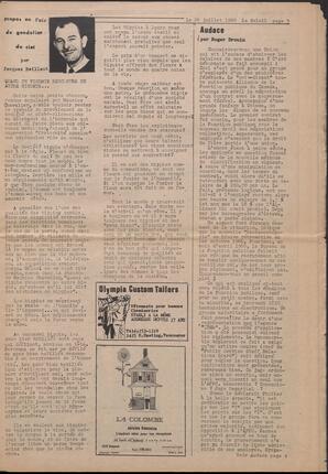 Le Soleil de Vancouver, July 26, 1968, page 3
