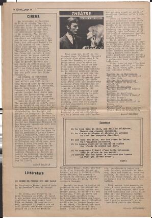 Le Soleil de Vancouver, July 19, 1968, page 12
