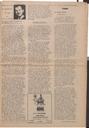 Le Soleil de Vancouver, July 19, 1968, page 3