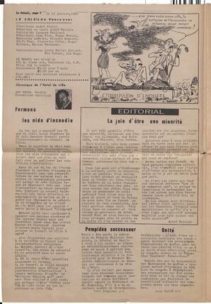 Le Soleil de Vancouver, July 19, 1968, page 2