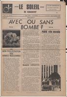 Le Soleil de Vancouver, July 12, 1968