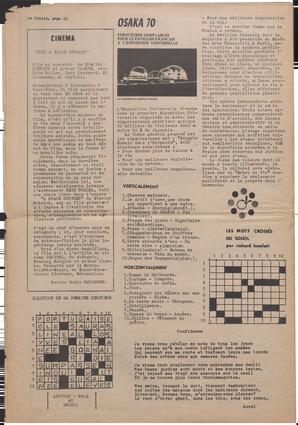Le Soleil de Vancouver, July 12, 1968, page 12