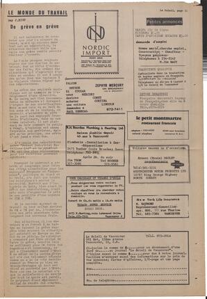 Le Soleil de Vancouver, July 12, 1968, page 11