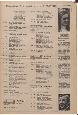 Le Soleil de Vancouver, July 12, 1968, page 7