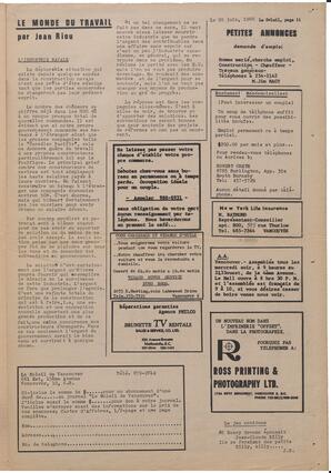 Le Soleil de Vancouver, June 28, 1968, page 11