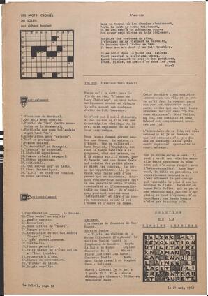 Le Soleil de Vancouver, May 24, 1968, page 12