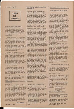 Le Soleil de Vancouver, May 24, 1968, page 8