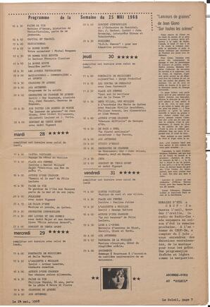 Le Soleil de Vancouver, May 24, 1968, page 7