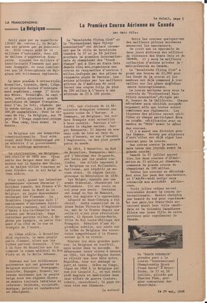 Le Soleil de Vancouver, May 24, 1968, page 5