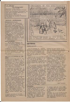 Le Soleil de Vancouver, May 24, 1968, page 2