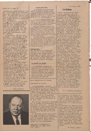 Le Soleil de Vancouver, May 10, 1968, page 3