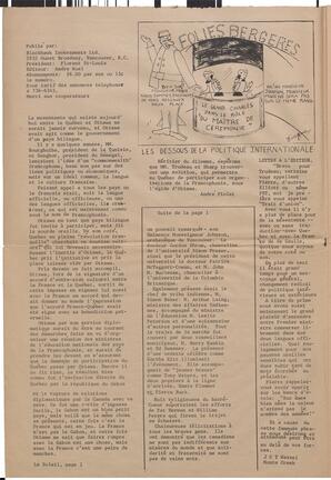 Le Soleil de Vancouver, May 10, 1968, page 2