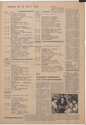 Le Soleil de Vancouver, April 26, 1968, page 5