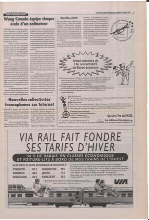Le Soleil de Colombie-Britannique, January 31, 1997, page 5