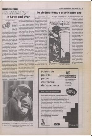 Le Soleil de Colombie-Britannique, January 24, 1997, page 9