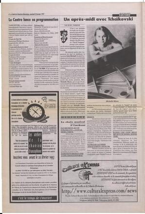 Le Soleil de Colombie-Britannique, January 24, 1997, page 4