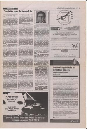 Le Soleil de Colombie-Britannique, January 17, 1997, page 5