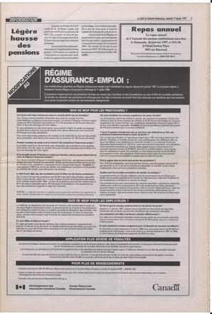 Le Soleil de Colombie-Britannique, January 17, 1997, page 3