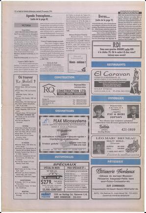 Le Soleil de Colombie-Britannique, November 29, 1996, page 12