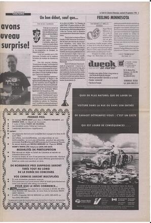 Le Soleil de Colombie-Britannique, September 20, 1996, page 5