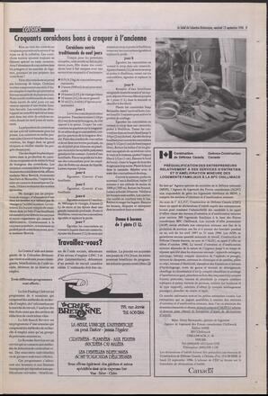 Le Soleil de Colombie-Britannique, September 13, 1996, page 9