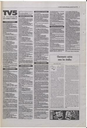 Le Soleil de Colombie-Britannique, August 23, 1996, page 7