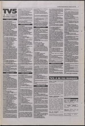 Le Soleil de Colombie-Britannique, August 2, 1996, page 7