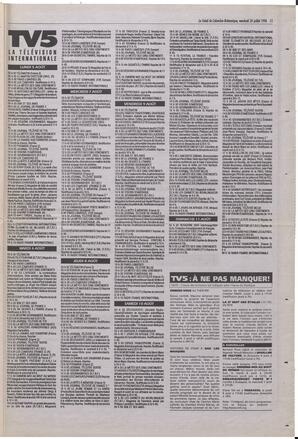 Le Soleil de Colombie-Britannique, July 26, 1996, page 11