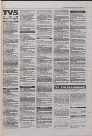 Le Soleil de Colombie-Britannique, July 19, 1996, page 7