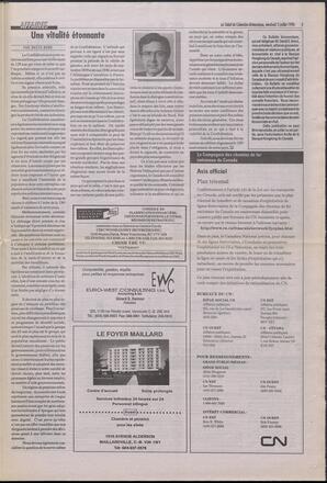Le Soleil de Colombie-Britannique, July 5, 1996, page 5