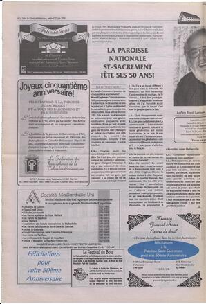 Le Soleil de Colombie-Britannique, June 21, 1996, page 6
