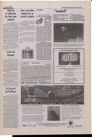 Le Soleil de Colombie-Britannique, June 7, 1996, page 7