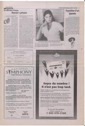 Le Soleil de Colombie-Britannique, May 17, 1996, page 7