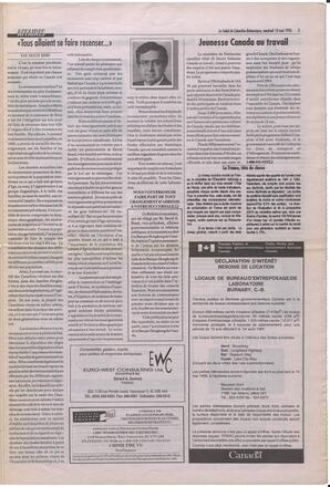 Le Soleil de Colombie-Britannique, May 10, 1996, page 5