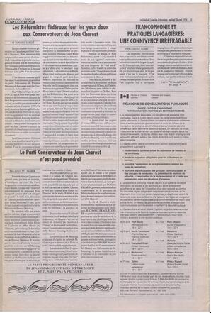Le Soleil de Colombie-Britannique, April 26, 1996, page 3