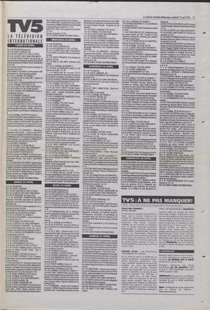 Le Soleil de Colombie-Britannique, April 12, 1996, page 11