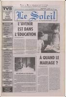 Le Soleil de Colombie-Britannique, February 16, 1996