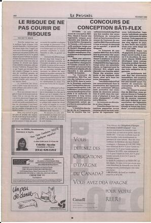 Le Soleil de Colombie-Britannique, February 16, 1996, page 8