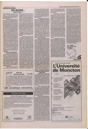 Le Soleil de Colombie-Britannique, January 26, 1996, page 3