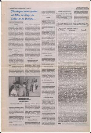 Le Soleil de Colombie-Britannique, January 19, 1996, page 12