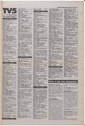 Le Soleil de Colombie-Britannique, January 19, 1996, page 11