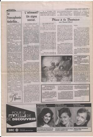 Le Soleil de Colombie-Britannique, November 17, 1995, page 8