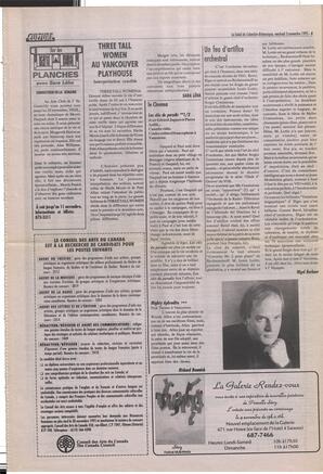 Le Soleil de Colombie-Britannique, November 3, 1995, page 8