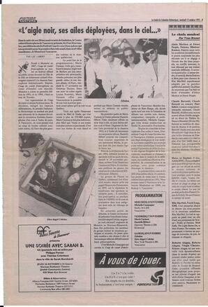Le Soleil de Colombie-Britannique, October 13, 1995, page 8
