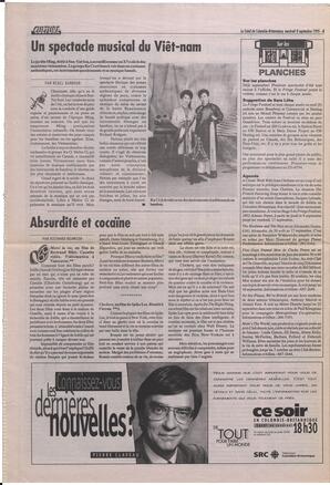 Le Soleil de Colombie-Britannique, September 8, 1995, page 8