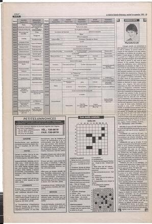 Le Soleil de Colombie-Britannique, September 1, 1995, page 10