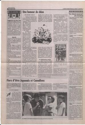 Le Soleil de Colombie-Britannique, August 11, 1995, page 8