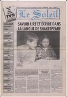 Le Soleil de Colombie-Britannique, July 28, 1995